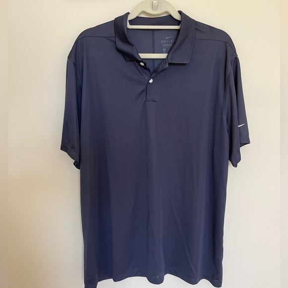 Nike Other - Nike Dry Fit Lightweight Polo Shirt Blue